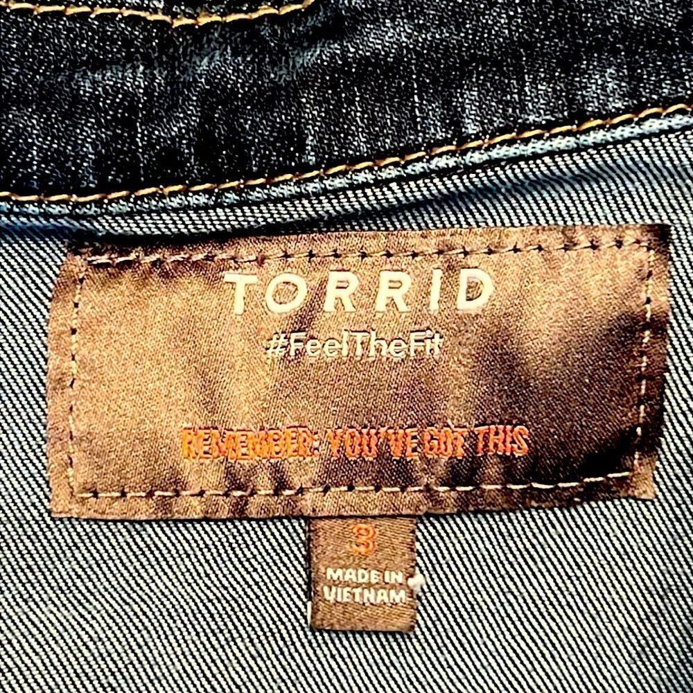 ‎Torrid Jeans Jacket 3 - Picture 3 of 9